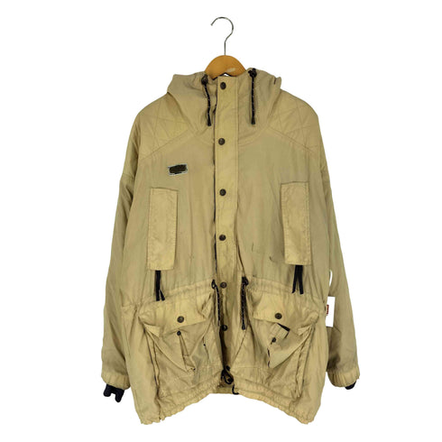 コロンビアスポーツウェア Columbia Sportswear 90s 台湾製 裾&ウエストドローコード フリースライナー ストームジャケット ナイロンジャケット メンズ import:L