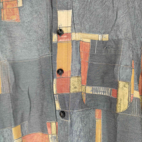 JEAN CHATEL 総柄 S/S BDシャツ メンズ JPN:XL