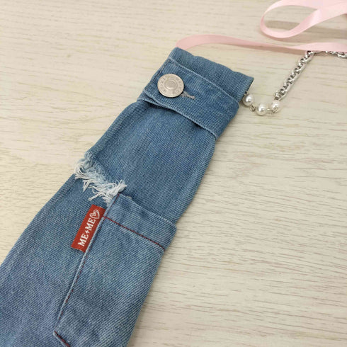 チャオパニック Ciaopanic Me+Me デニムネクタイネックレス レディース ONE SIZE