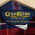オシュコシュ OSHKOSH 80s 三角タグ チェック柄 フランネルシャツ メンズ LR