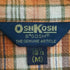 オシュコシュ OSHKOSH 80s 三角タグ チェック柄 フランネルシャツ メンズ import:M