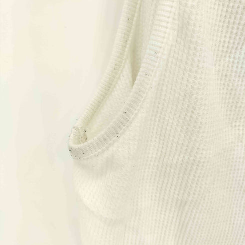 エムエーエスユー MASU ラバーデザインプリント サーマルニット タンクトップ カットソー メンズ 44