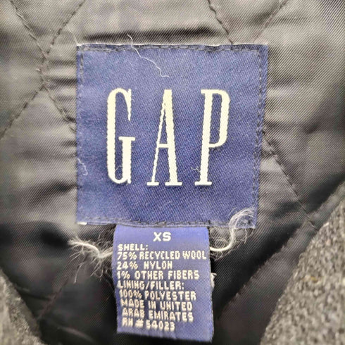 ギャップ Gap 90s OLD ジップアップ ウールスウィングトップジャケット メンズ XS