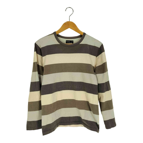 アニエスベーオム Agnes b.homme 90s マルチボーダー クルーネックTシャツ メンズ JPN:0
