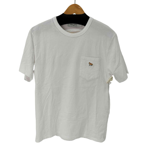 メゾンキツネ MAISON KITSUNE PROFILE FOX PATCH POCKET TEE メンズ JPN:S