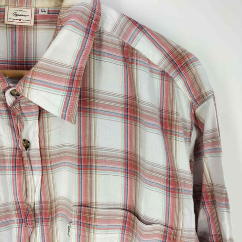 リーバイス Levis 00s チェック柄 レギュラーカラー シャツ メンズ LL