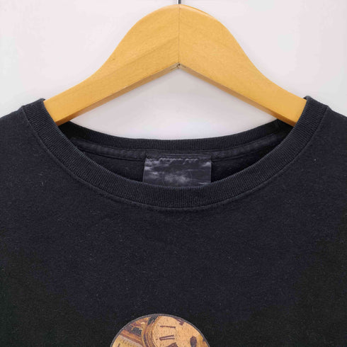 麻中之蓬 一飯之恩 フロント プリント Tシャツ メンズ JPN:L
