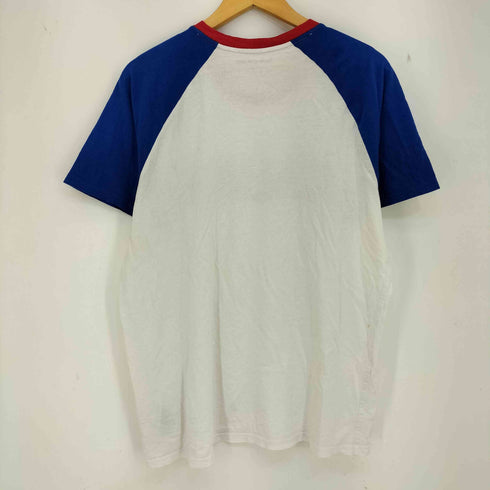 カルバンクラインジーンズ Calvin Klein Jeans フロントロゴ プリント ボートネックカットソー メンズ import:L