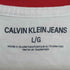 カルバンクラインジーンズ Calvin Klein Jeans フロントロゴ プリント ボートネックカットソー メンズ import:L