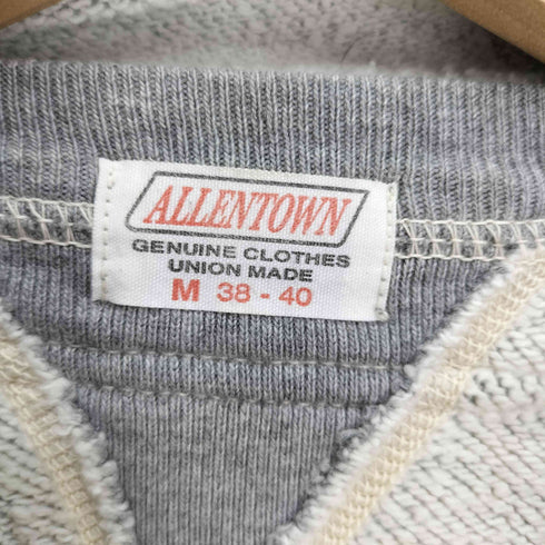ALLENTOWN 90S ILLIOIS イリノイ州 プリント Vガゼット ナンバリング 後付け パーカー レディース import:M