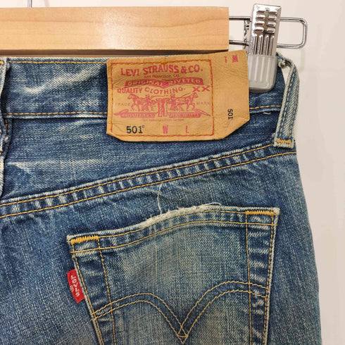 リーバイス Levis 2006年製 フィリピン製 501 ボタンフライ ストレートデニム レディース W27 L31