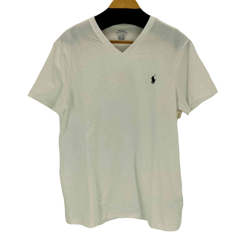 ポロラルフローレン POLO RALPH LAUREN CUSTOM SLIM FIT スモールポニー刺繍VネックS/Sカットソー メンズ JPN:L