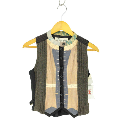 シェアースピリット SHARE SPIRIT シルクブレンド ナポレオンベスト Y2K レディース JPN:36