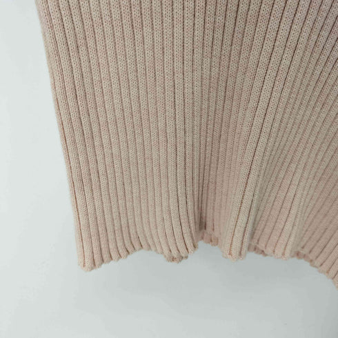 stefania carrera made in italy 半袖 コットンリブニット レディース