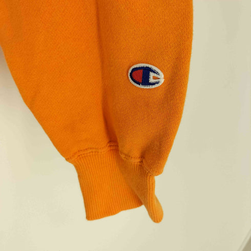 チャンピオン Champion USA製 青刺繍タグ復刻 カレッジ 刺繍 コットン パーカー レディース import:M