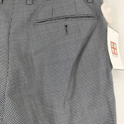 ビームスハート BEAMS HEART 千鳥格子ノータックスラックス メンズ 46