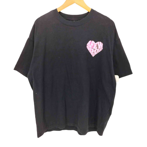 アフューグッドキッズ A FEW GOOD KIDS 3D HEART LOGO BLACK TEE メンズ import:XL