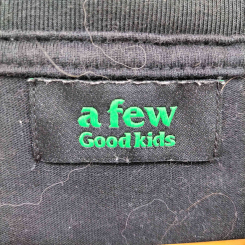 アフューグッドキッズ A FEW GOOD KIDS 3D HEART LOGO BLACK TEE メンズ import:XL