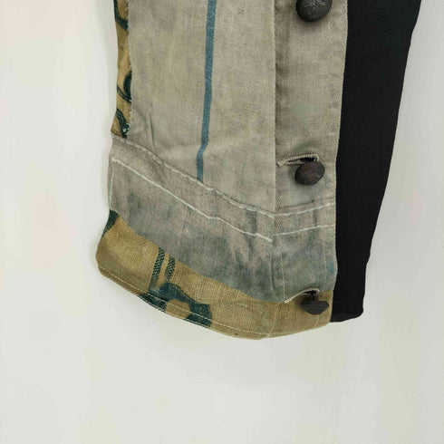 シェアースピリット SHARE SPIRIT HOMME リネンキュプラ ドッキング 変形 パンツ Y2K メンズ 46