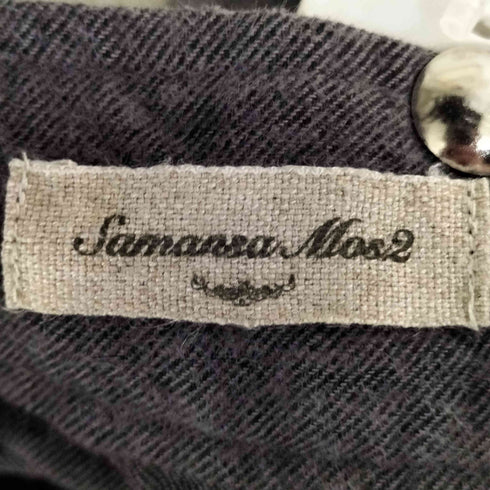 サマンサモスモス samansa Mos2 エプロンワンピース レディース FREE