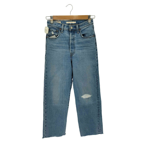 リーバイス Levis RIBCAGE STRAIGHT ストレート デニムパンツ レディース W25 L27