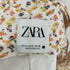 ザラ ZARA 花柄オーバーオール レディース M