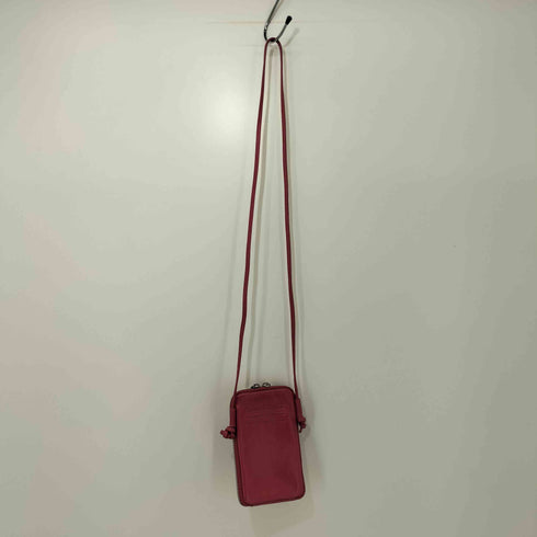 ビューティーアンドユースユナイテッドアローズ BEAUTY & YOUTH UNITED ARROWS レザー ジップ スリム ウォレット ショルダー レディース