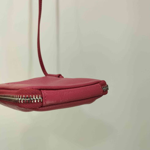 ビューティーアンドユースユナイテッドアローズ BEAUTY & YOUTH UNITED ARROWS レザー ジップ スリム ウォレット ショルダー レディース