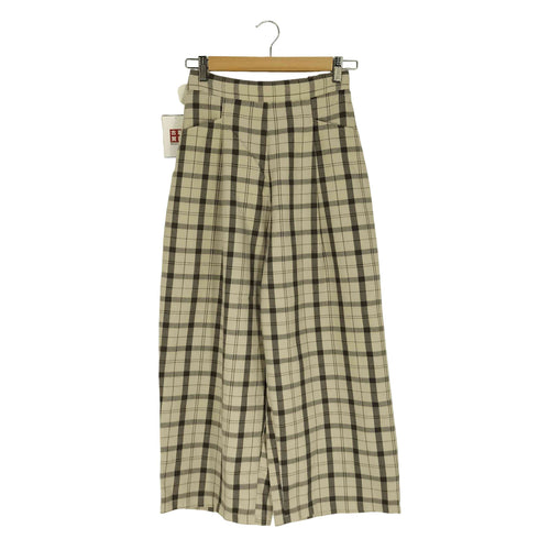 サマンサモスモス samansa Mos2 24AW タックゆるストレートパンツ レディース FREE