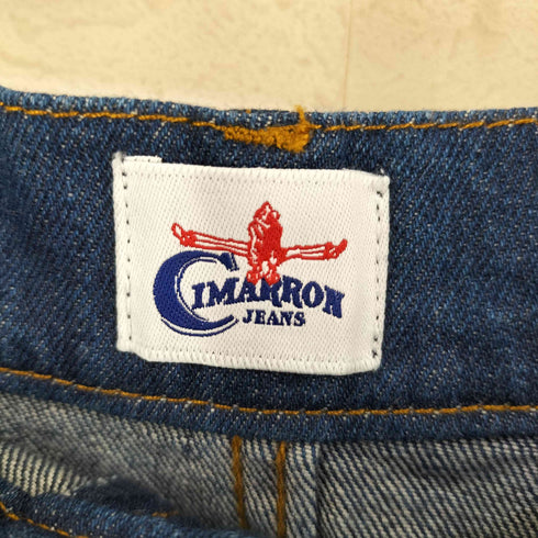 シマロンジーンズ CIMARRON JEANS 別注フラワーパネルデニムスカート レディース JPN:M