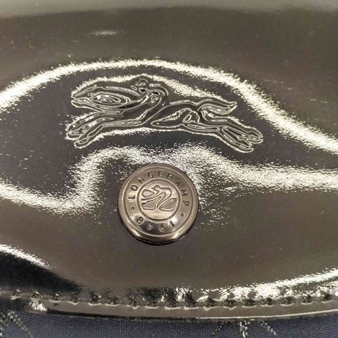 ロンシャン LONGCHAMP DEPOSE スター エナメル切替 トートバッグ レディース