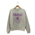 マルディメクルディ Mardi Mercredi SWEATSHIRT FLOWERMARDI プリント スウェット レディース