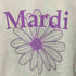 マルディメクルディ Mardi Mercredi SWEATSHIRT FLOWERMARDI プリント スウェット レディース