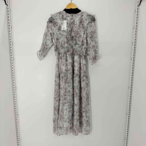 ジルバイジルスチュアート JILL by JILLSTUART 25SS シャイニーフラワーラッフルワンピース レディース FREE