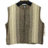 Rusk&Finch 90S ストライプ柄 ウールベスト メンズ import:L