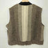 Rusk&Finch 90S ストライプ柄 ウールベスト メンズ import:L