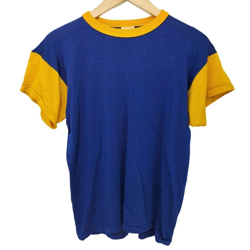 エンパイア EMPIRE 60-70s バイカラー レーヨンコットン ゲームシャツ メンズ