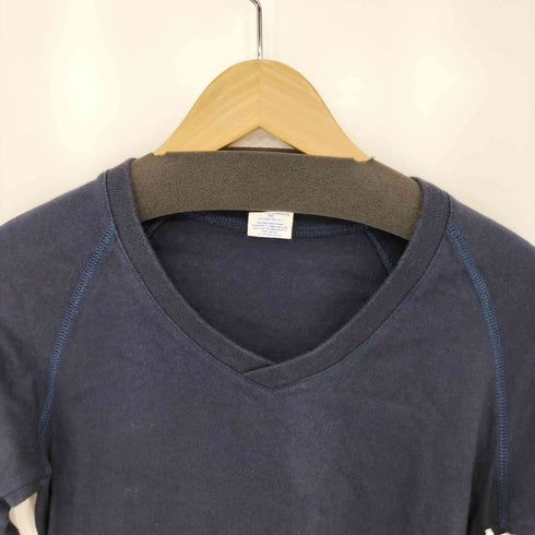 チャンピオン Champion Vネック ラグラン ロングスリーブTシャツ レディース import:L