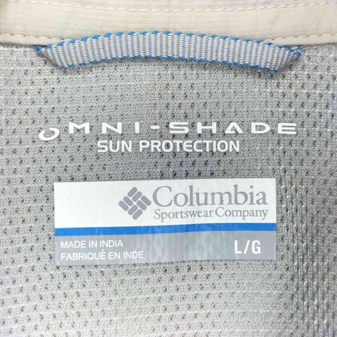 コロンビアスポーツウェア Columbia Sportswear OMNI-SHADE ナイロン半袖シャツ メンズ import:L