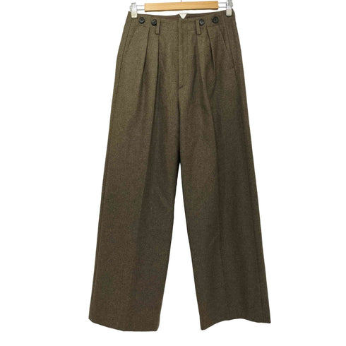 ロクビューティーアンドユースユナイテッドアローズ 6 BEAUTY & YOUTH UNITED ARROWS 22AW FLANO PANTS レディース JPN:34