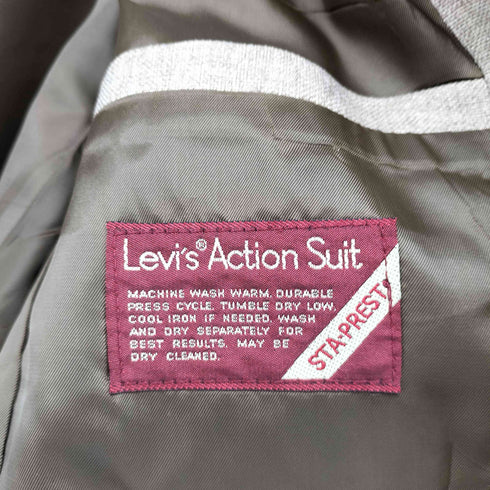 リーバイス Levis 80S Action Suit STA-PREST 2B テーラードジャケット メンズ 38R