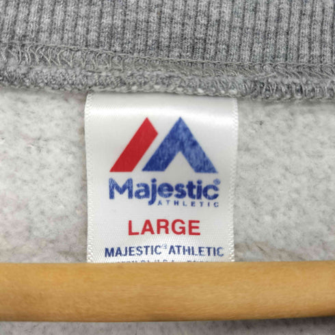 マジェスティックアスレチック Majestic ATHELETIC ベースボールチームロゴスウェット メンズ import:L