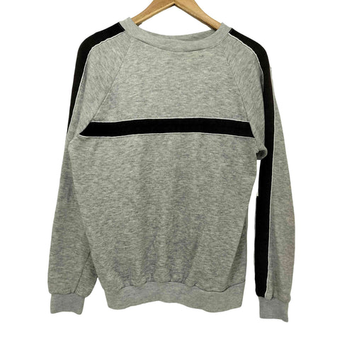 ギャップ Gap 70S 切り替え プルオーバー クルーネック スウェット シャツ メンズ import:L