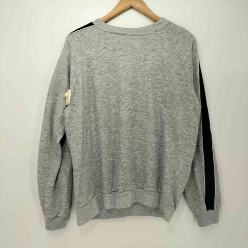 ギャップ Gap 70S 切り替え プルオーバー クルーネック スウェット シャツ メンズ import:L