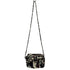 プラダ PRADA BOW CAMERA BAG リボン テスート ナイロン チェーン ショルダーバッグ 総柄 レディース