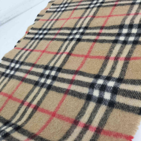 バーバリーズ BURBERRYS 英国製 ノヴァチェック カシミヤ フリンジ マフラー レディース