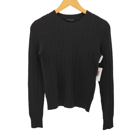 セオリー theory カシミヤ100 ケーブル編み ニット レディース JPN:2