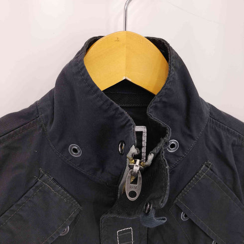 ジースターロー G-STAR RAW フルジップミリタリージャケット メンズ import:S