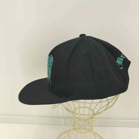 スラミング ブルータル デスメタル ロゴ 刺繍 スナップバック キャップ メンズ FREE