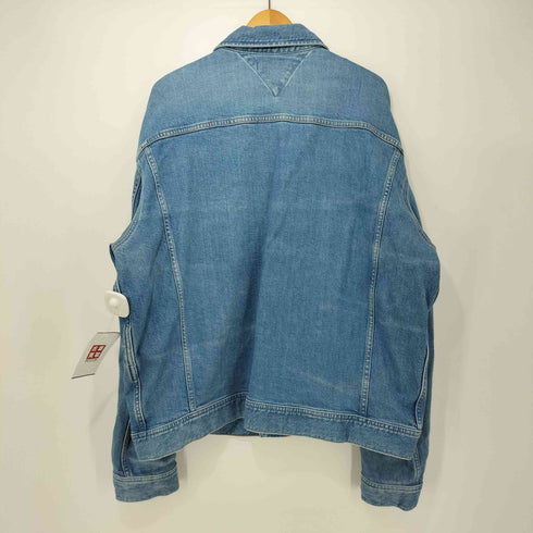 トミーヒルフィガー TOMMY HILFIGER ビッグシルエット デニム ジャケット メンズ import:XL